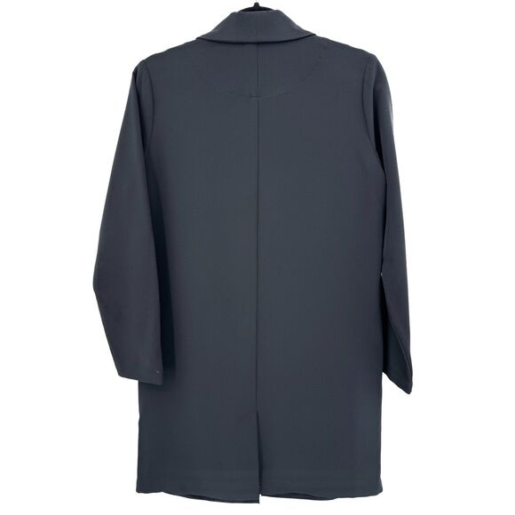 BETABRAND Black Modern 1 Button Long Travel Blazer Jacket Size XS - Picture 6 of 7